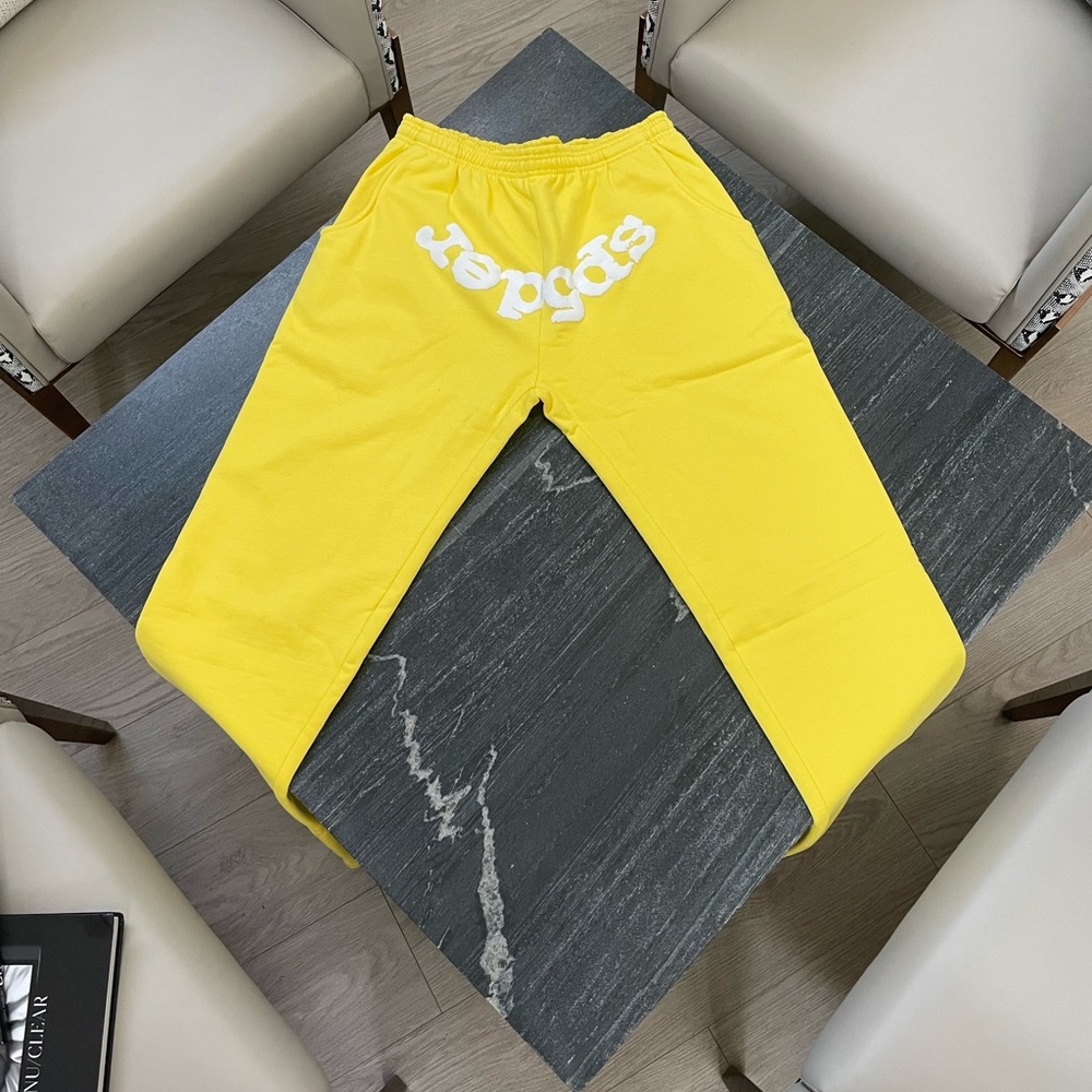 Spider worldwide skittles sweatpants Yellow (Sp5der)